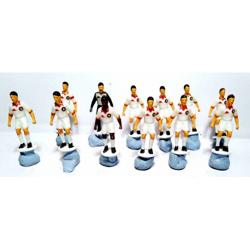 Subbuteo Andrew Table Soccer AS Roma 1983-84 only 12 figures,no bases,no box